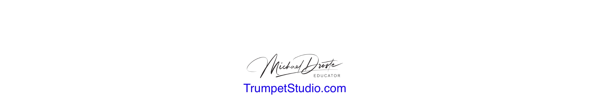 trumpet lessons banner